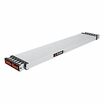 LITTLE GIANT 11069 Adjustable Aluminum 2-Person Plank 73 in L