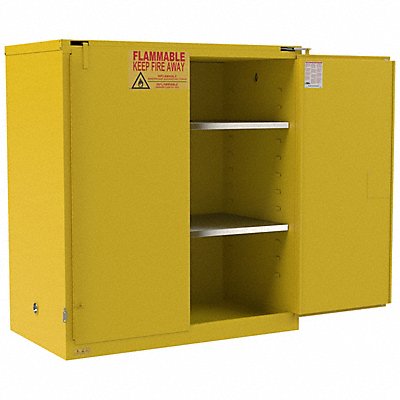 CONDOR 795CV6 Flammable Safety Storage Cabinet Hinged
