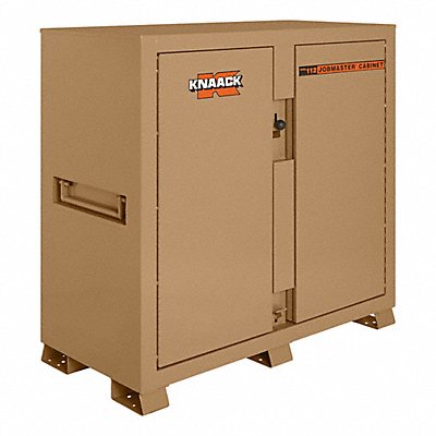 KNAACK 112KL Jobsite Cabinet Tan 60x60x30 in 1PK