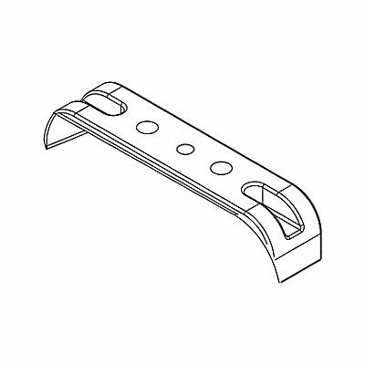 ANDERSON POWER PRODUCTS 113953P1 Cable Clamp For SBE 80 SBO 60 PBT Red
