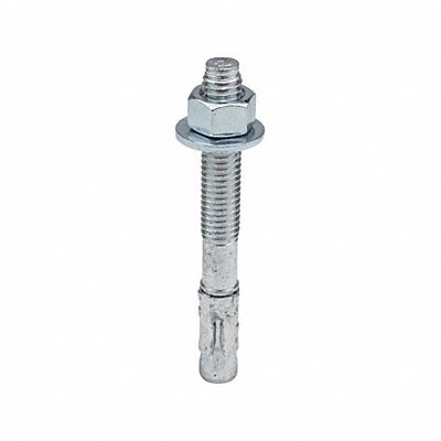 RED HEAD WS1242G Wedge Anchor Steel 4 1/4 L PK25