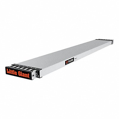 LITTLE GIANT 11813 Adjustable Aluminum 2-Person Plank 98 in L