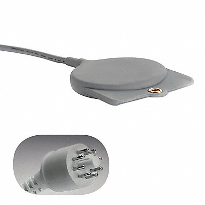 CREST HEALTHCARE SUPPLY 11880810 Call Cord 8-Pin Grey Single 10 ft.