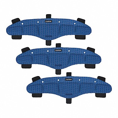 CHILL-ITS BY ERGODYNE 6611 Pad Microfiber Foam PK3
