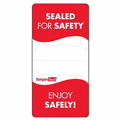 DAYMARK IT119541 Food Safety Label Red/White 4 in H