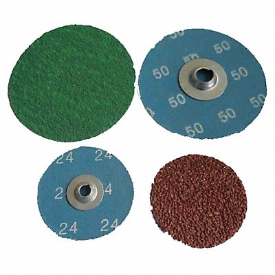 WESTWARD 11A023 Cloth Disc 3In 60 Grit TS PK25