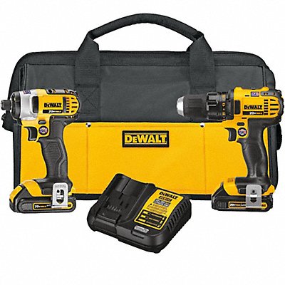 DEWALT DCK280C2 Cordless Combination Kit 2 Tools 20V DC