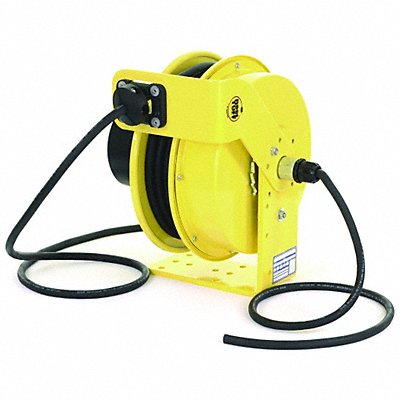KH INDUSTRIES RTFH3SWWB12K Cord Reel 50ft 12 AWG Bare 600VAC