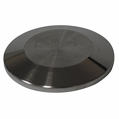 MAXPURE TEG16A6L25PL Cap T316L SS Clamp