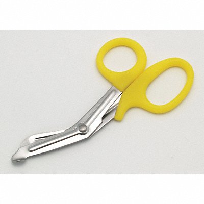 MEDI-FIRST 70901YL EMT Utility Scissors 7-1/2 in L Silver
