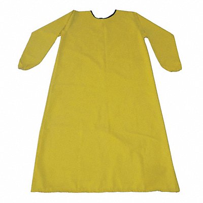 CONDOR 11G030 Sleeve Apron M Yellow PVC