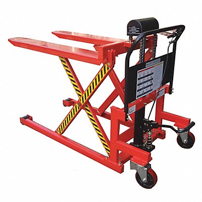 DAYTON 11K273 Manual Pallet Lifter 1100 lb 27 in W