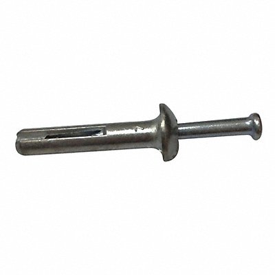 GRAINGER U706500180087 Hammer Drive Pin Anchor Set 3/16 D PK100