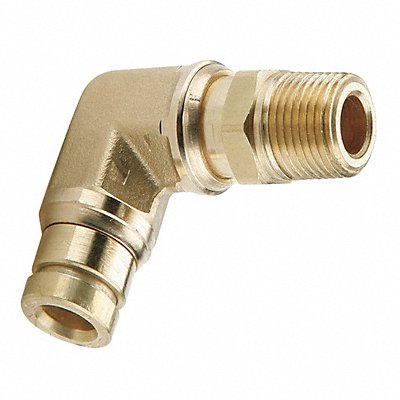 PARKER 169PTC44 90Deg Swivel Male Elbow 1/4 In