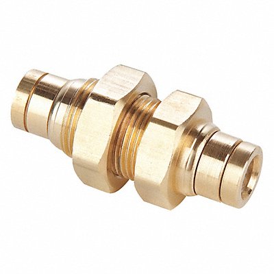 PARKER 62PTCBH10 Bulkhead Union 5/8 In