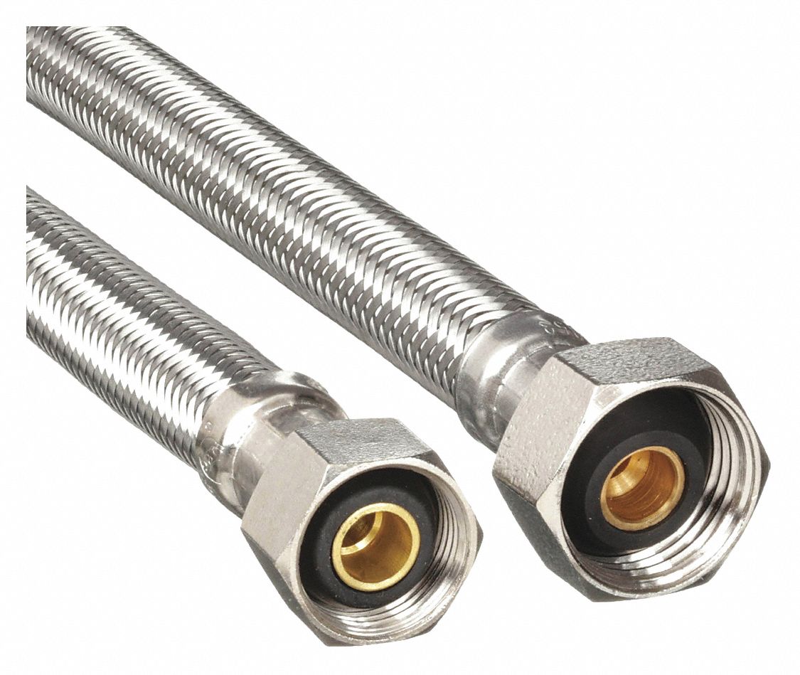 GRAINGER 11K759 Water Connector 3/8 ID x20 L