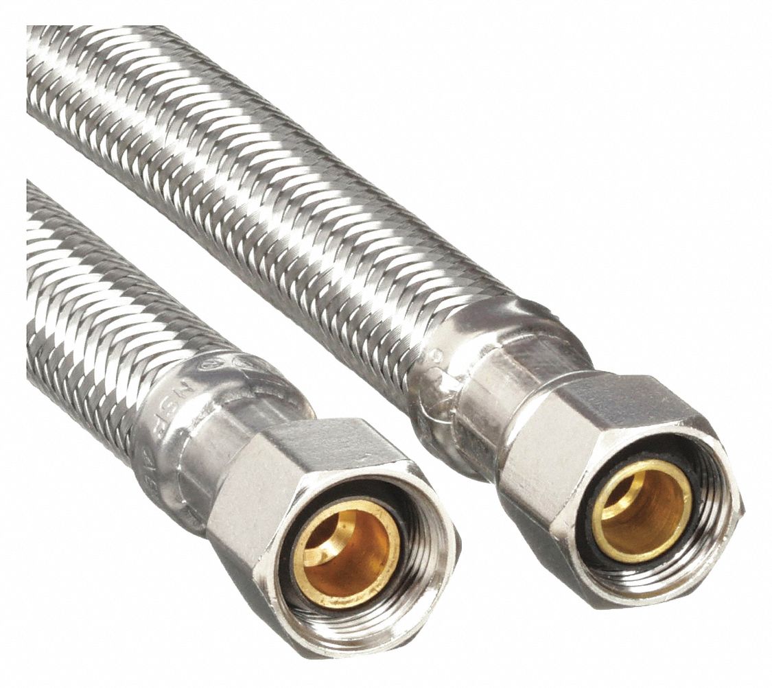 GRAINGER 11K760 Water Connector 3/8 ID x12 L