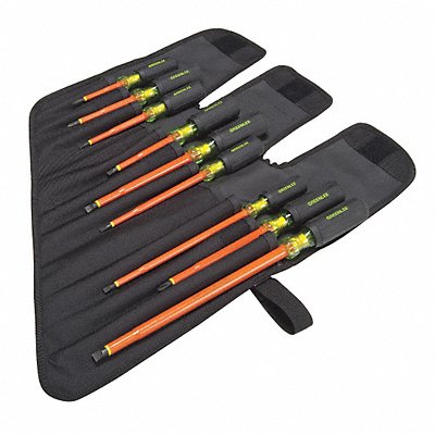 GREENLEE 015301INS Insulated Screwdriver Set NmPcs9