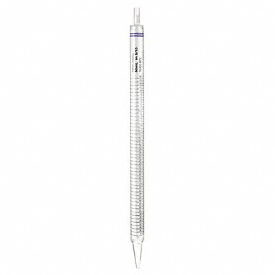 LAB SAFETY SUPPLY 11L804 50mL Pipet Bulk Packed in Bags PK200