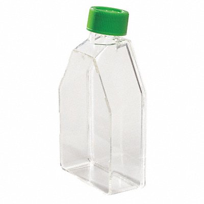 LAB SAFETY SUPPLY 11L813 Cell Culture Flask 250 mL 37 mm H PK25