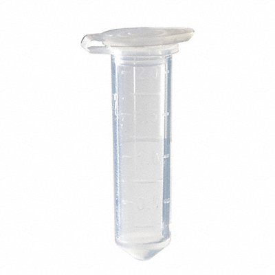 LAB SAFETY SUPPLY 11L819 Tube 10.6 mm Dia 41.5 mm H PK1000