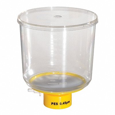 LAB SAFETY SUPPLY 11L837 Filter 90 mm Dia 1 L 0.45 um PK24