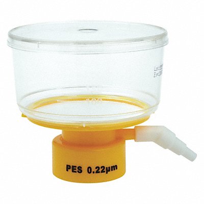 LAB SAFETY SUPPLY 11L839 Filter 75 mm Dia 250 mL 0.22 um PK24