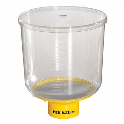 LAB SAFETY SUPPLY 11L841 Filter 90 mm Dia 1 L 0.22 um PK24