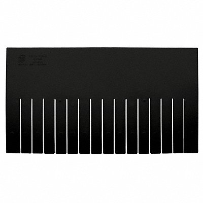 QUANTUM STORAGE SYSTEMS DL93120CO Divider Black PPC 12 in PK6