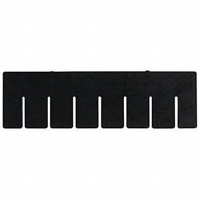 QUANTUM STORAGE SYSTEMS DS92035CO Divider Black PPC 10 7/8 in PK6