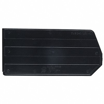 QUANTUM STORAGE SYSTEMS DUS240CO Divider 8 1/4 in Black 6 PK6
