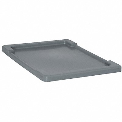 QUANTUM STORAGE SYSTEMS LID2417GY G8855 Lid Grey Polypropylene 23 3/4 in
