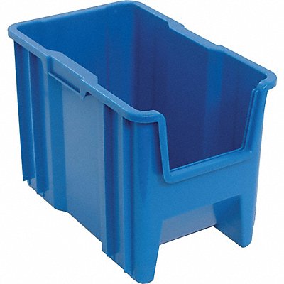 QUANTUM STORAGE SYSTEMS QGH600BL G2978 Bin Blue Polypropylene 12 1/2 in