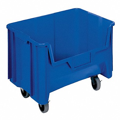 QUANTUM STORAGE SYSTEMS QGH705MOBBL G2979 Mobile Bin Blue Polyethylene 12 7/16 in