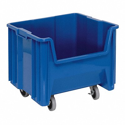 QUANTUM STORAGE SYSTEMS QGH805MOBBL G2981 Mobile Bin Blue Polyethylene 12 1/2 in