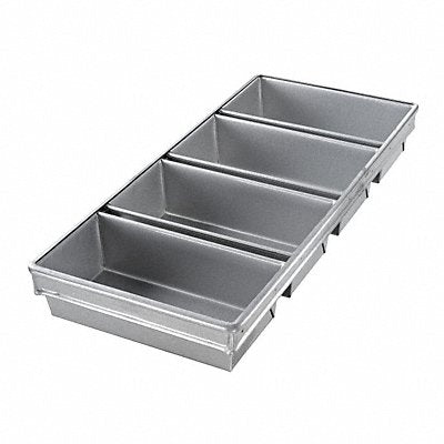 CHICAGO METALLIC 49145 Bread Pan 4-Strap 10x5