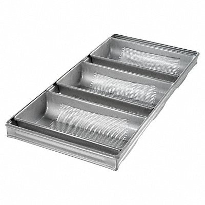 CHICAGO METALLIC 44405 Hearth Bread Pan 12 3/16 in W