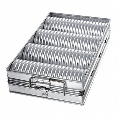 CHICAGO METALLIC 48514 Crimped Bread Pan Set 10 17/32 in W