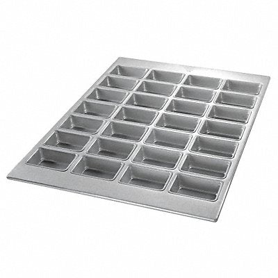 CHICAGO METALLIC 45725 Mini Loaf Pan 18 7/8 in W