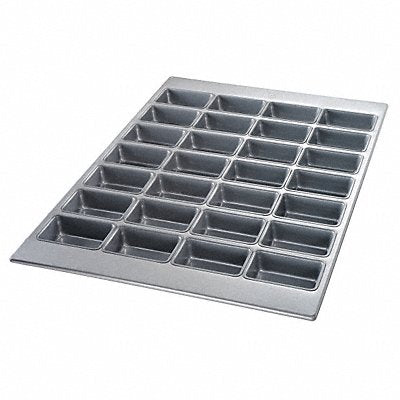 CHICAGO METALLIC 45727 Mini Loaf Pan 17 7/8 in W