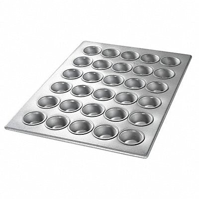 CHICAGO METALLIC 45195 Mini Muffin Pan 12 7/8 in W