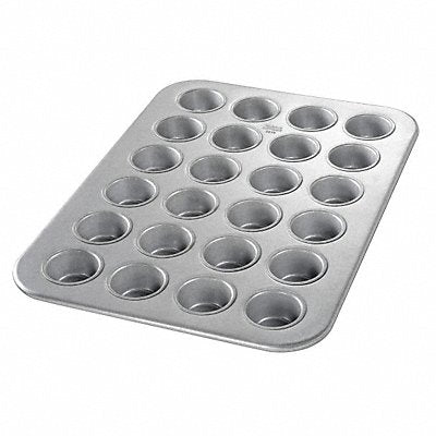 CHICAGO METALLIC 45245 Mini Muffin Pan 12 7/8 in W