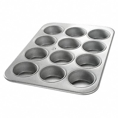 CHICAGO METALLIC 43375 Jumbo Muffin Pan 12 7/8 in W