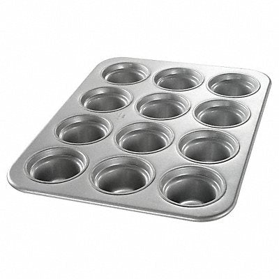 CHICAGO METALLIC 43555 Large Crown Muffin Pan 13 1/2 in W