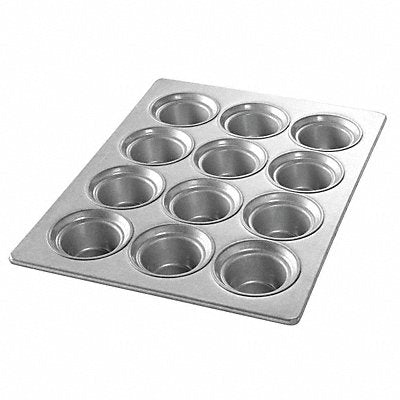 CHICAGO METALLIC 43025 Large Crown Muffin Pan 13 1/2 in W
