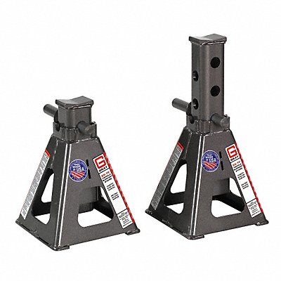 Grey 25TFStands Vehicle Stand Pin Style 25 Tons PK2 PR1