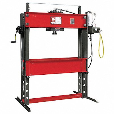 Grey SP75S Hydraulic Press Air 200 psi