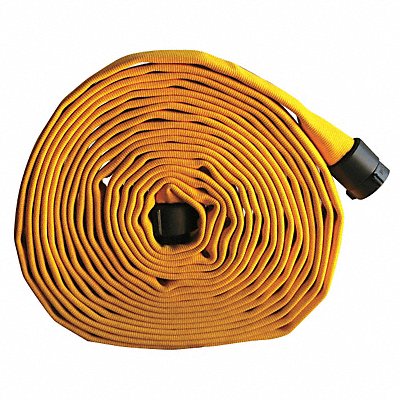 JAFLINE HD G52H175HDY50N G8765 Fire Hose 50 ft Yellow Polyester