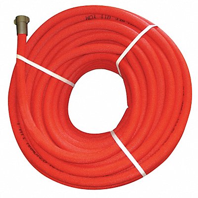 ARMORED REEL G541ARMRE200N Fire Hose 200 ft Red Polyester