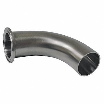 GRAINGER E2C25 Elbow 90 Deg T304 SS 2-1/2